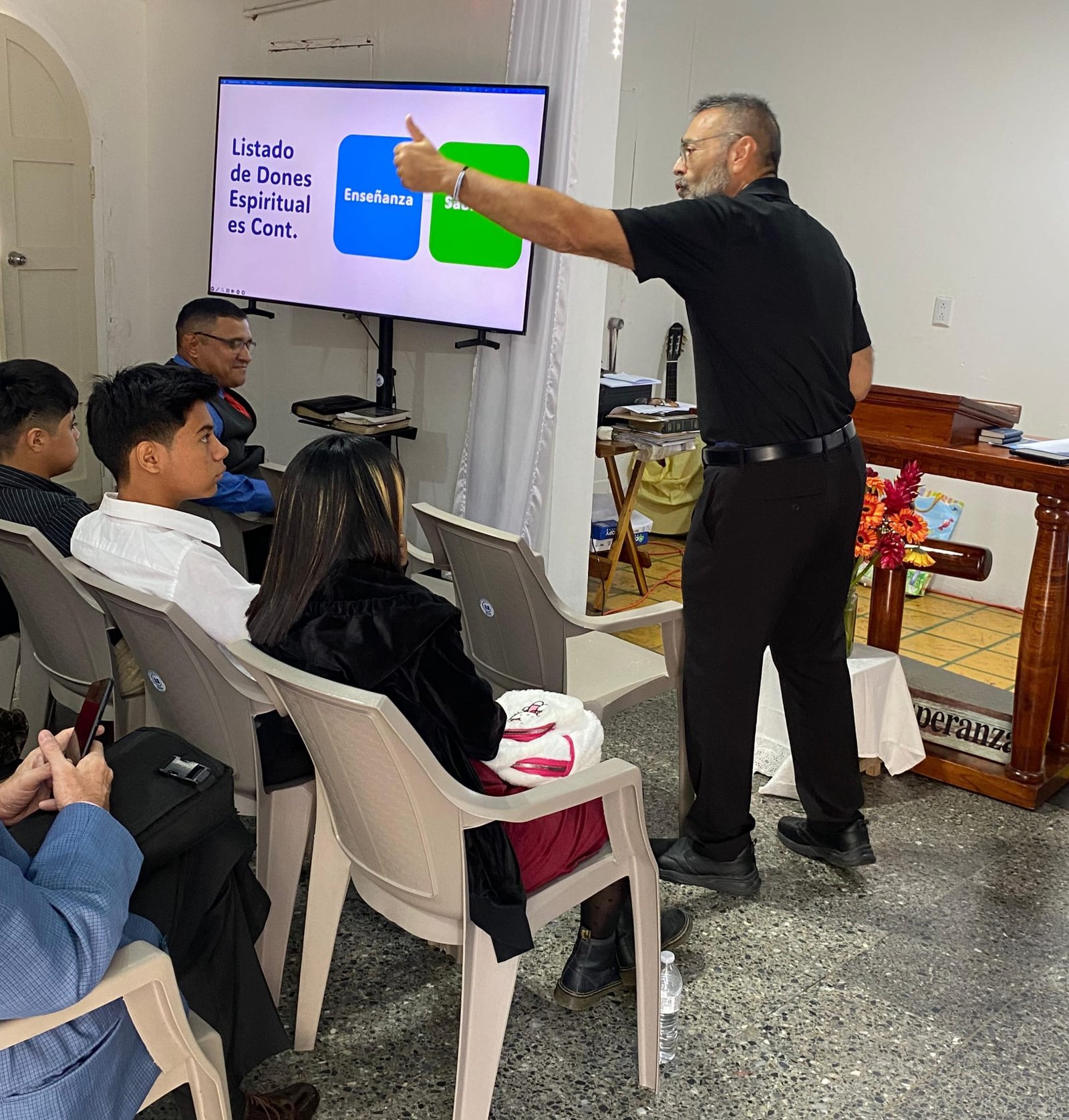 Capacitación de líder en Guatemala